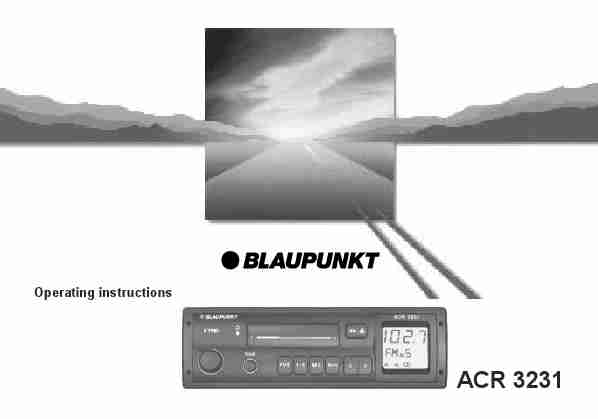 Blaupunkt Car Stereo System ACR 3231-page_pdf